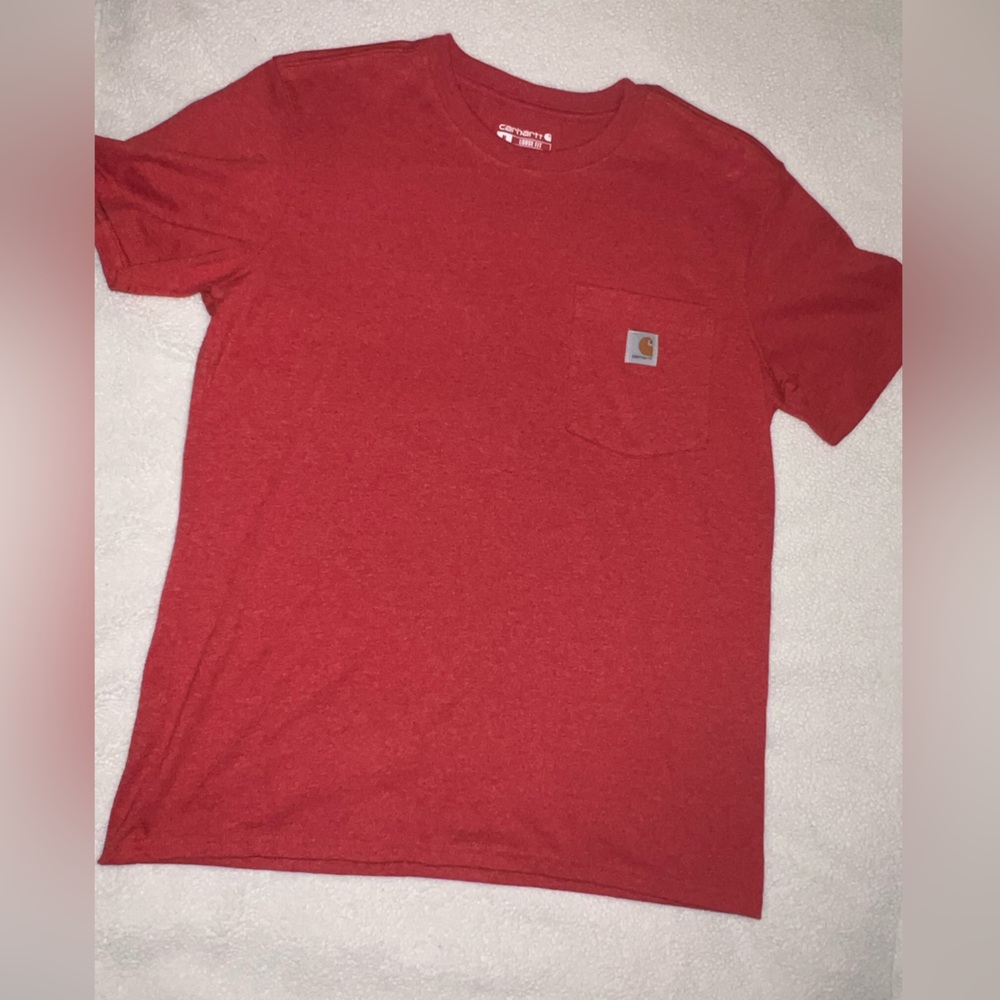 Carhartt Red Pocket Tee